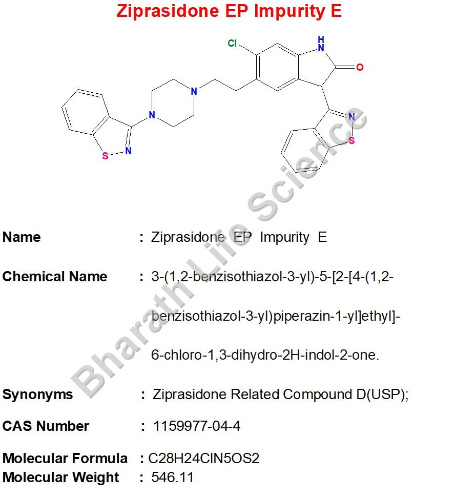 Ziprasidone EP Impurity E